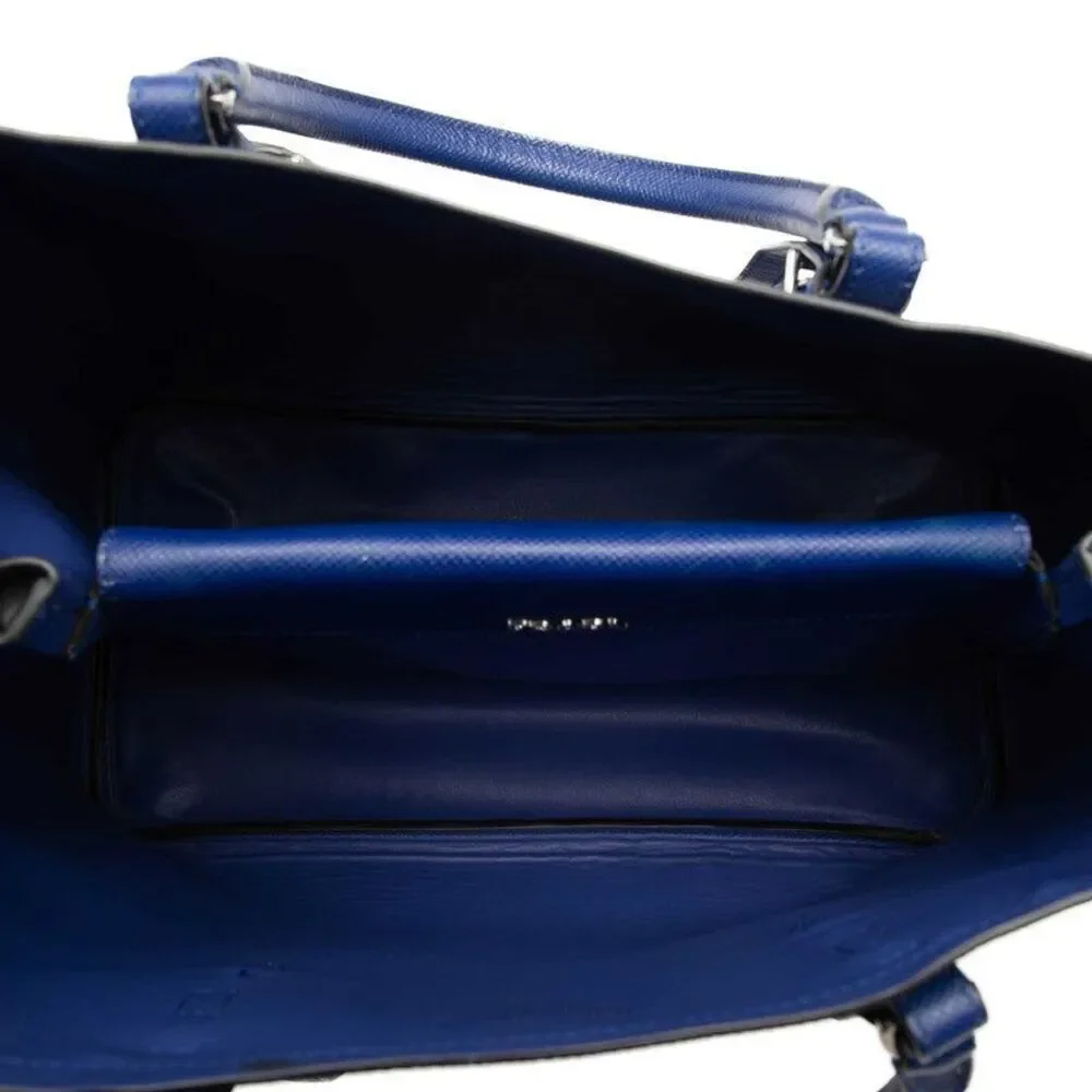 Prada Triangle Logo Tote